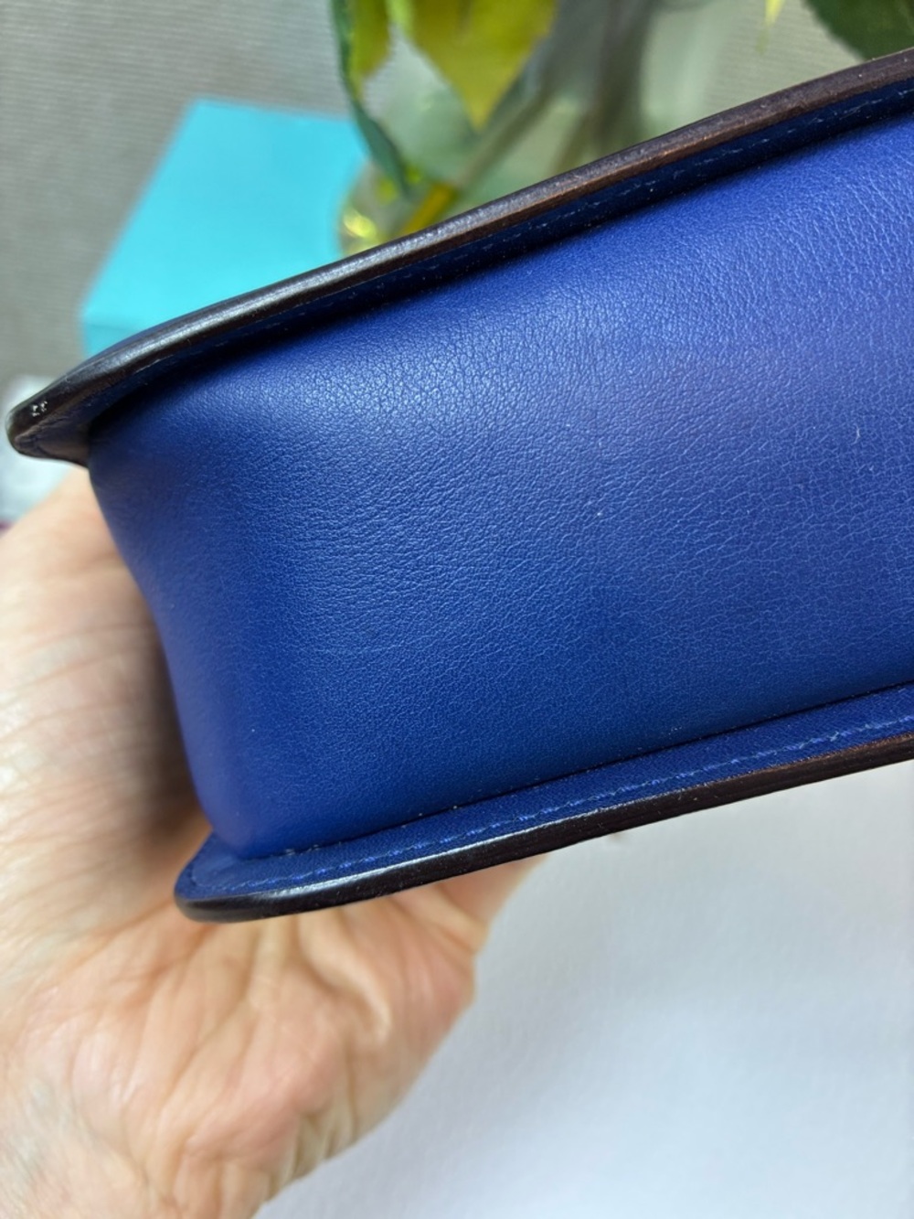 Dior Pink & Blue Leather Diorissimo Promenade Crossbody - Beautiful Pre-Loved - Picture 12 of 16